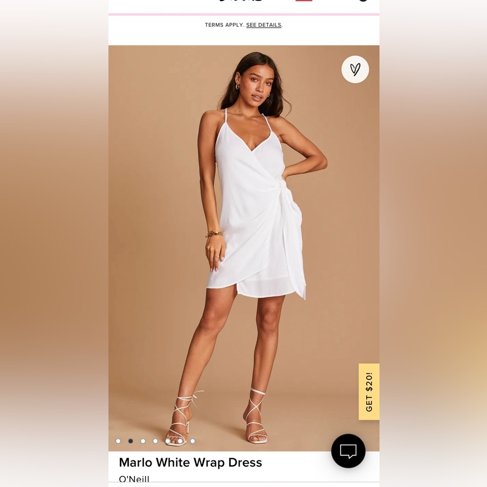 Lulu’s wrap around dress